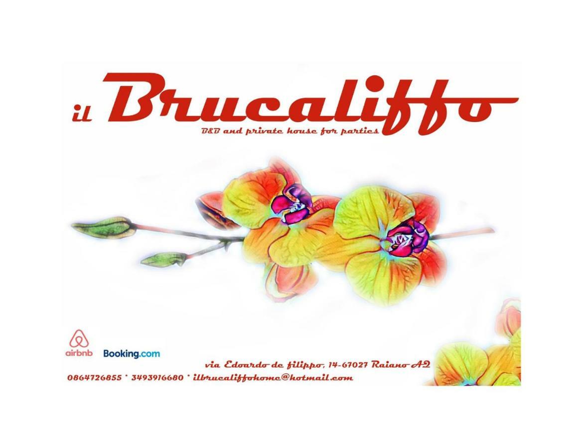 B&B Il Brucaliffo Raiano Esterno foto